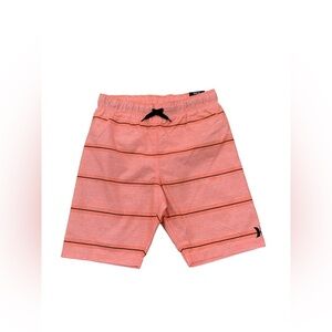 Hurley NWT Size 7/8 Bright Orange Swim Trunks